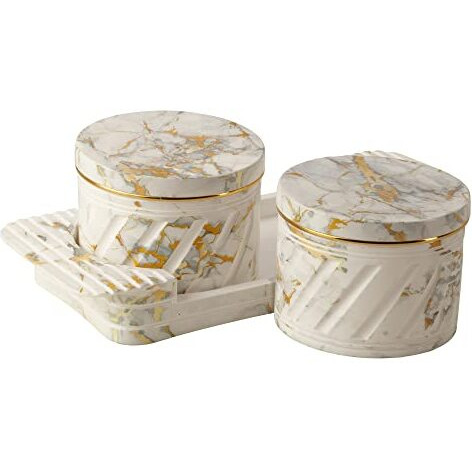 SELVEL Giving shape to life Airtight Dry Fruit Container Tray Set with Lid & Serving Tray, Dry Fruit Box Set with Serving Tray for Serving Sweets, Chips, Cookies Other Snacks -430ml,Italian White