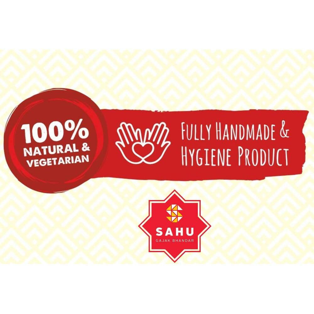 SAHU GAJAK BHANDAR DryFruit Gajjak 2.4 Kg | No Added Preservatives and Colours | Gazak | Dry Fruit Gachak Sweets
