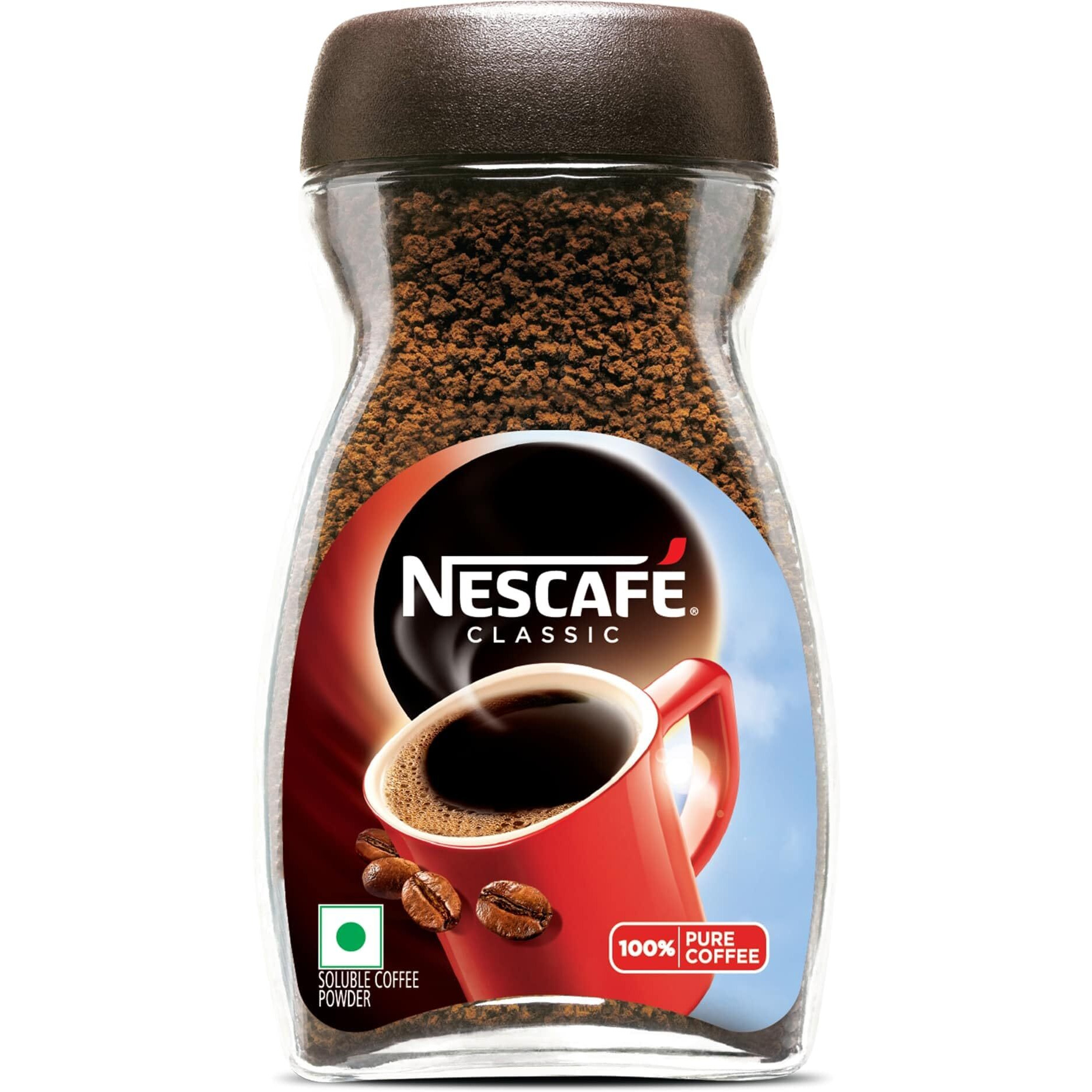 NESCAF Classic Instant Coffee, 50g Dawn Jar| 100% Pure Coffee