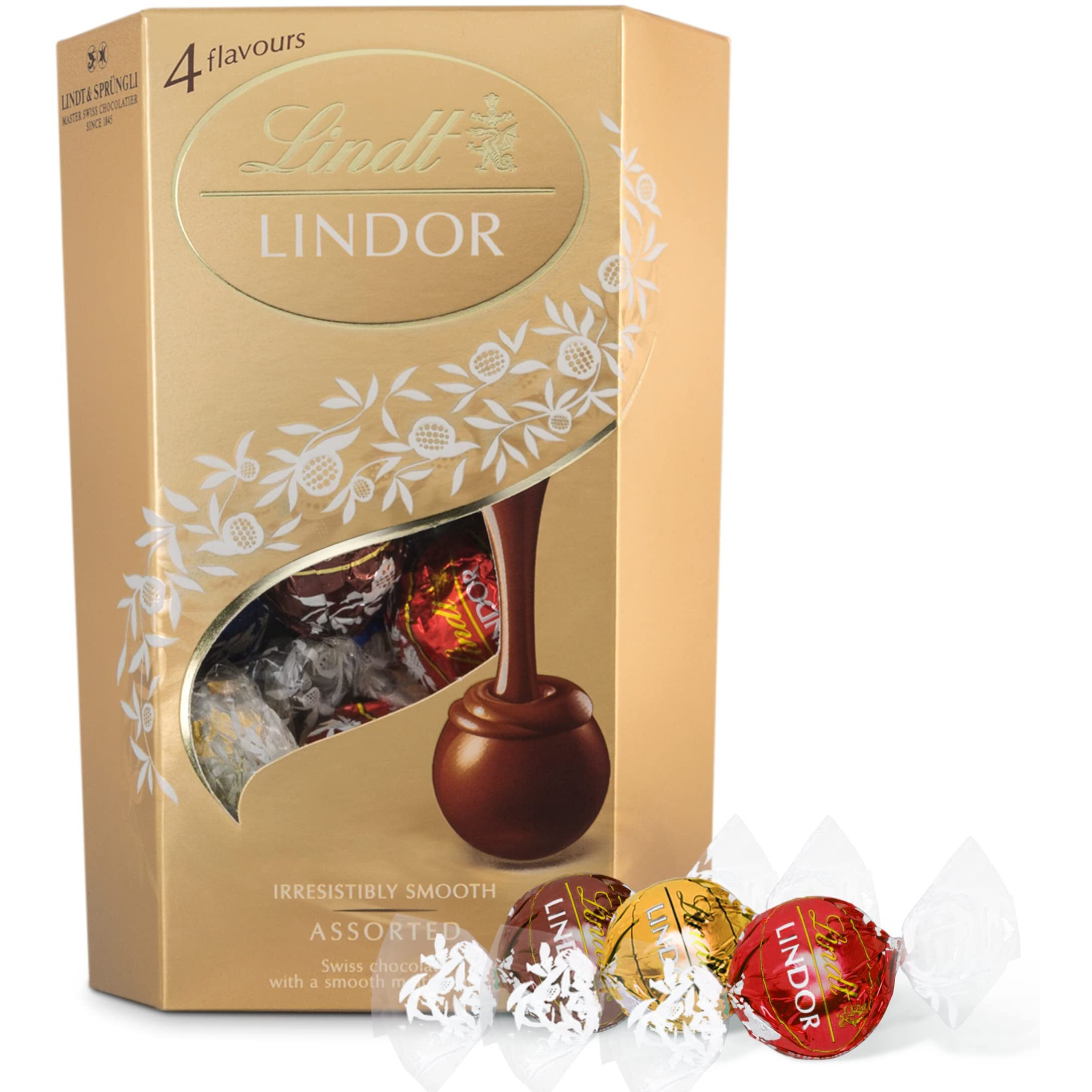 Lindt Lindor Assorted Chocolate Truffle Gift Box 200-Gm