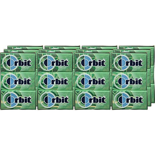 Orbit Sweet Mint Gum 14 Pieces Pack of 12, x 33 g