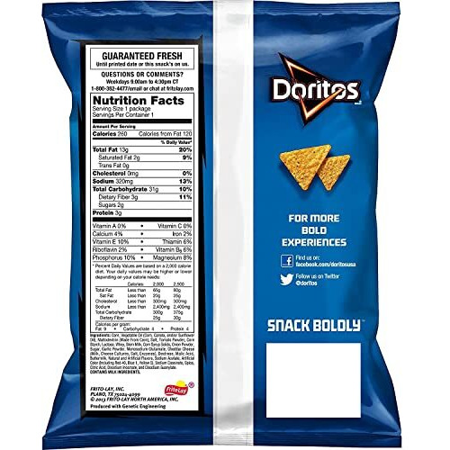 Doritos Cool, Ranch - 198 Gm