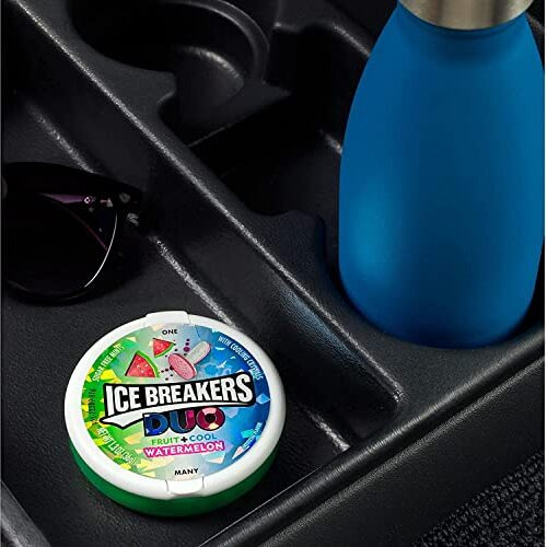 Ice Breakers Duo Fruit + Cool Mints, Watermelon, 42 Gram