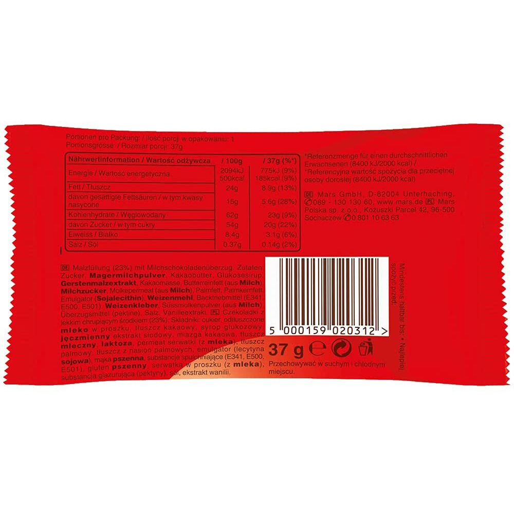 Maltesers Chocolate, 37 g, Pack of 3