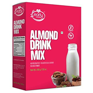 Early Foods Almond Drink Mix 200g|Badam Powder| Kids Drink
