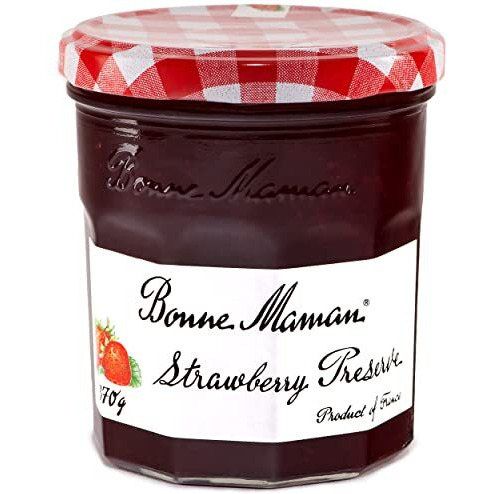 Bonne Maman Strawberry Preserve, Marmalade Fruit Jam, 13 oz  370 g