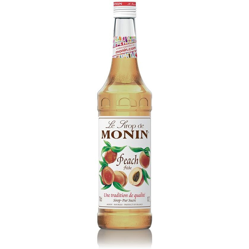 Monin Peach Tea Bottle, Liquid, 700 Ml