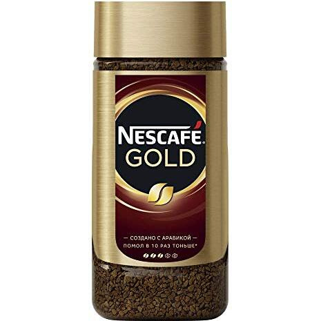 Nescafe Gold Smooth and Rich, Glass Bottle, Granule, 190g - Pack Of Three