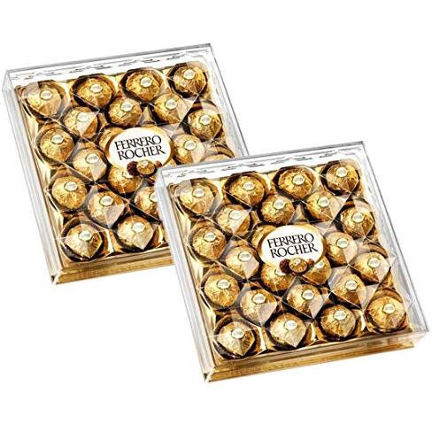 Ferrero Rocher Chocolate 24 Pieces(Pack Of 2),300 Grams