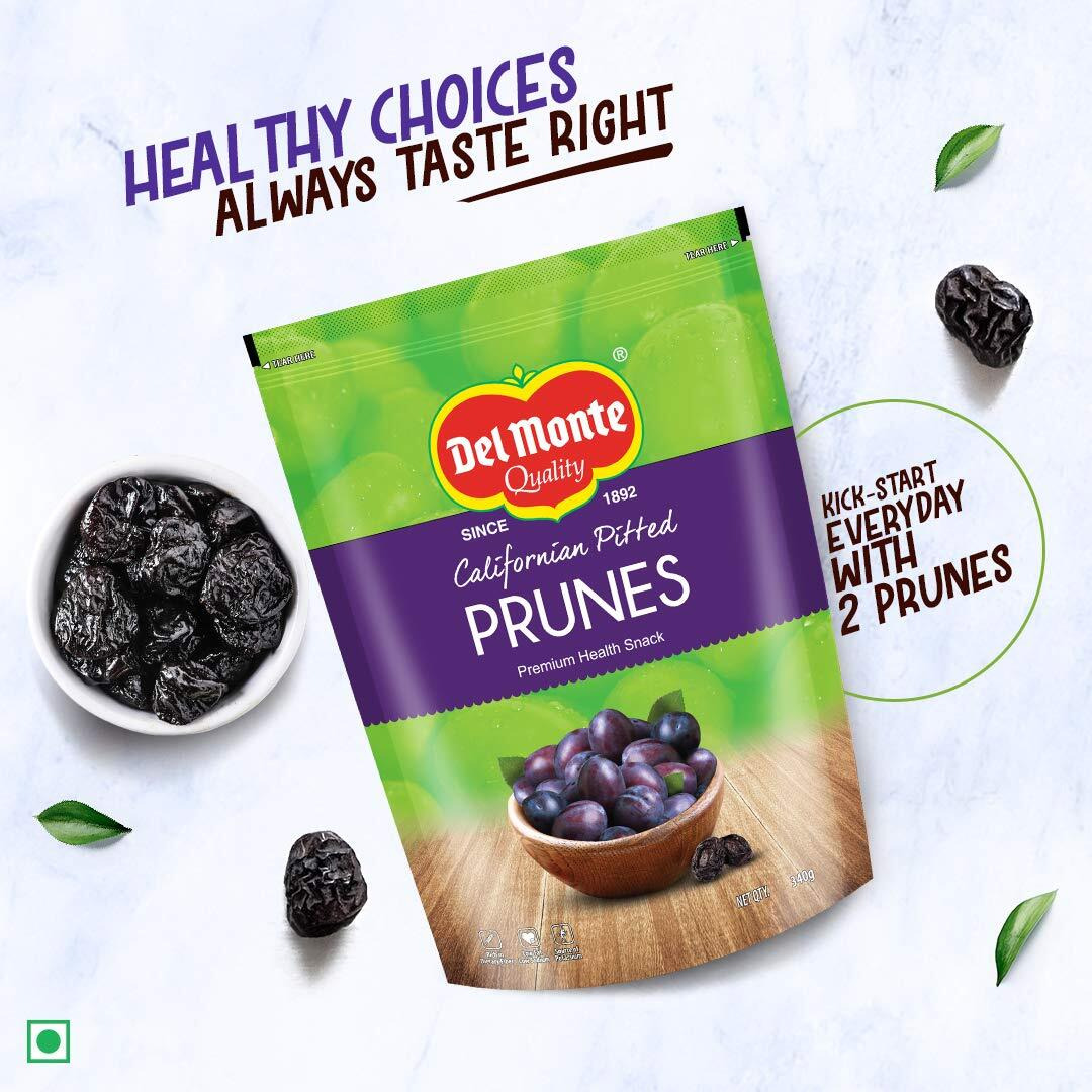Del Monte Premium Pitted California Prunes, 340g