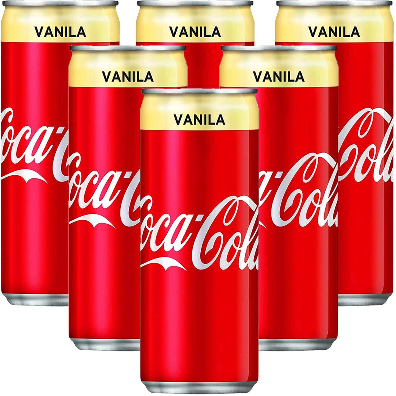 Coca-Cola Vanilla - 6 Pack, 6 X 320 Ml - Vanilla