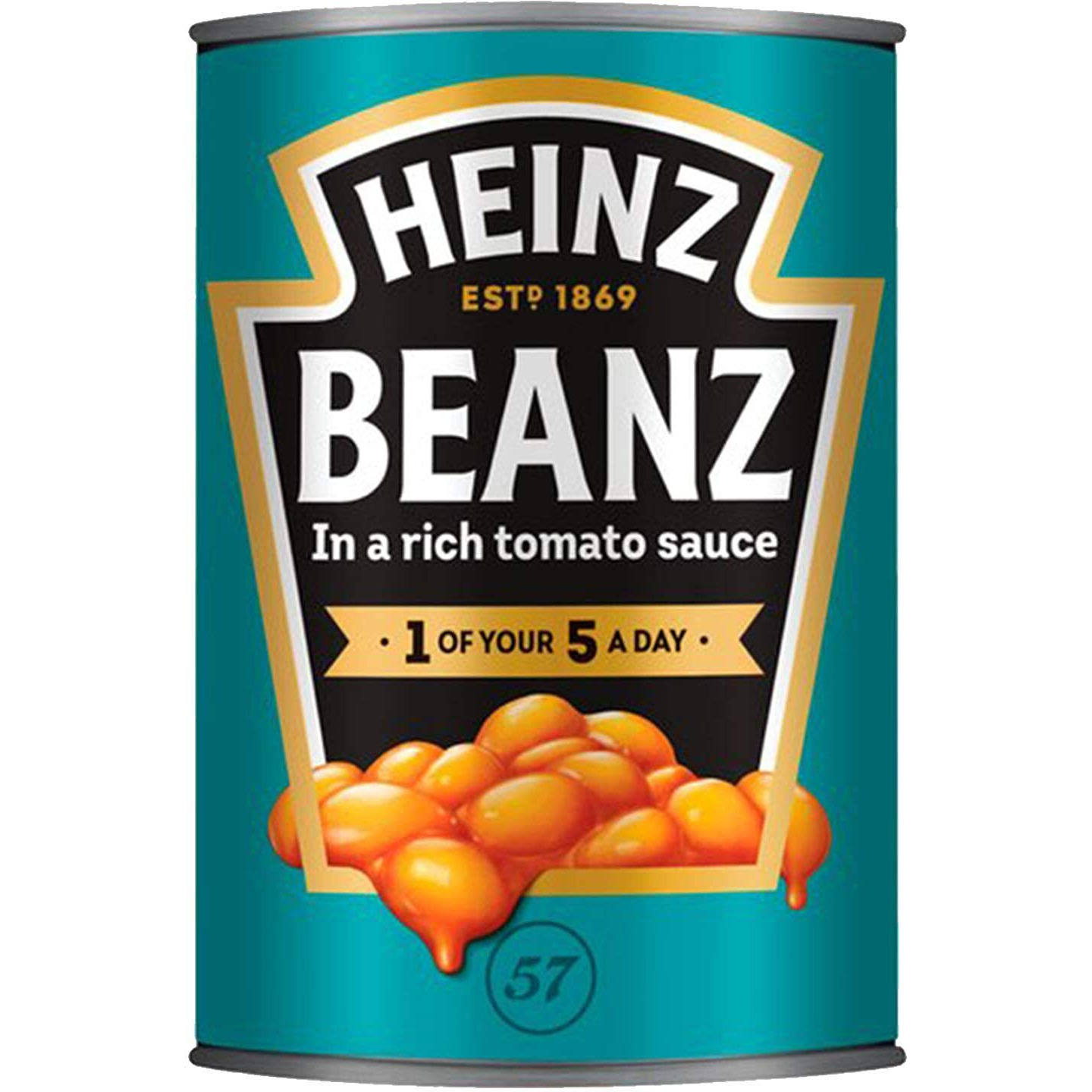 HEINZ Baked Beans in Tomato Sauce, 415 g, Pack of 4