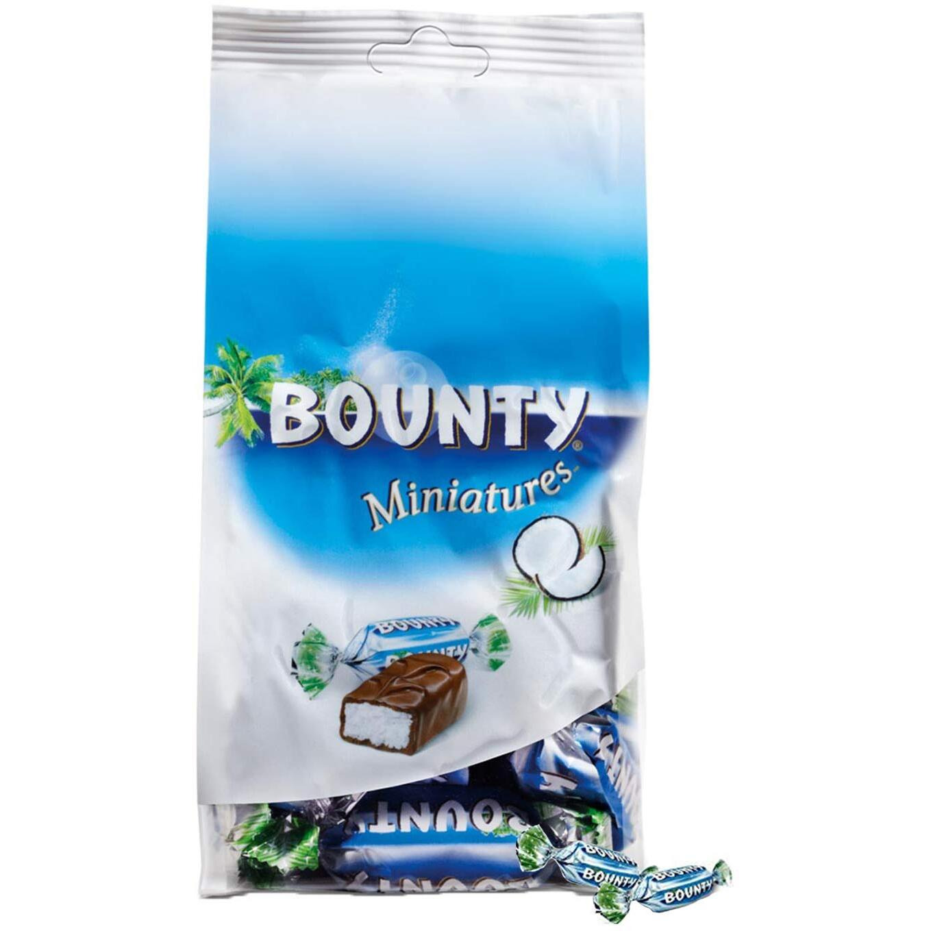 Bounty Coconut Miniatures, 220g