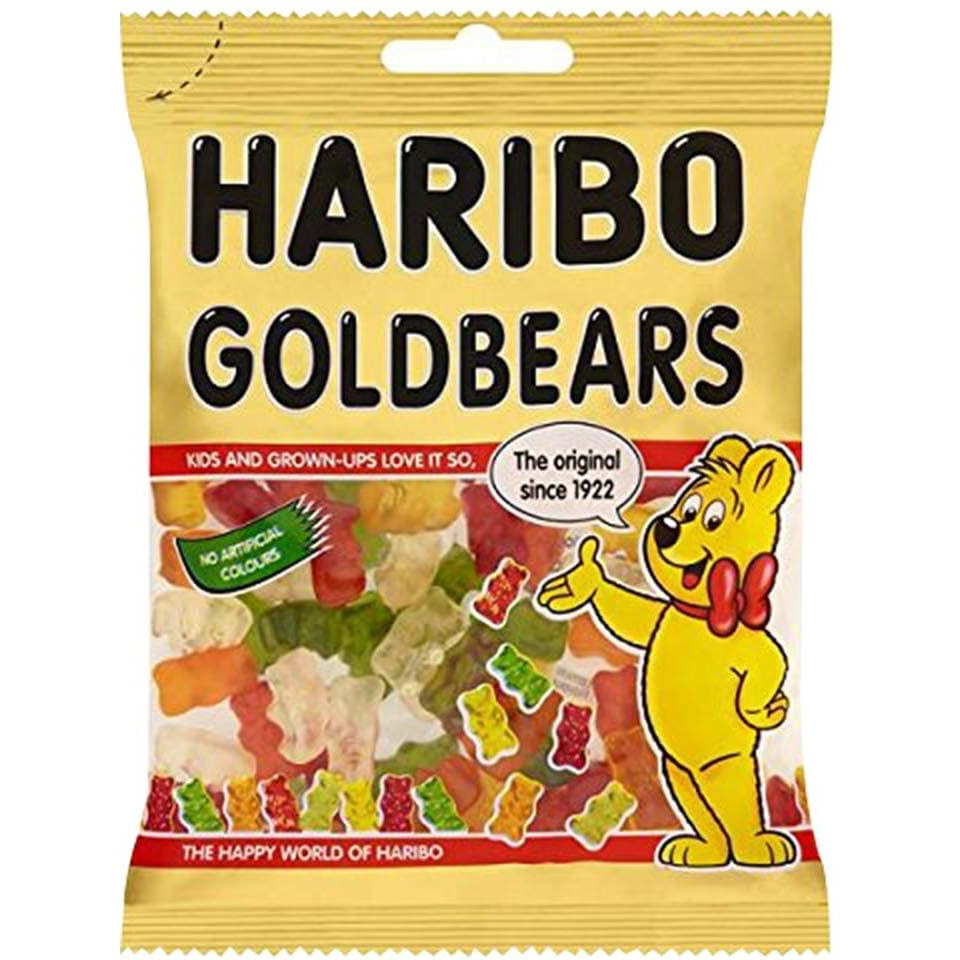 HARIBO Goldbears Share Size, 4.94 Oz / 140 G, 2 Pack, Fruit