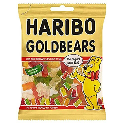 HARIBO Goldbears Share Size, 4.94 Oz / 140 G, 2 Pack, Fruit