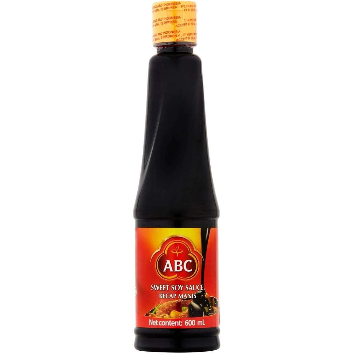 ABC Sweet Soy Sauce, Kecap Manis, 2 x 600 ml