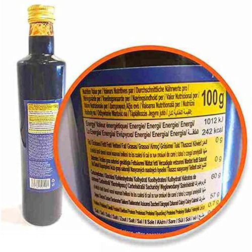 Chtoura Garden Pomegranate Molasses, 500 Ml, Black & Blue - Liquid