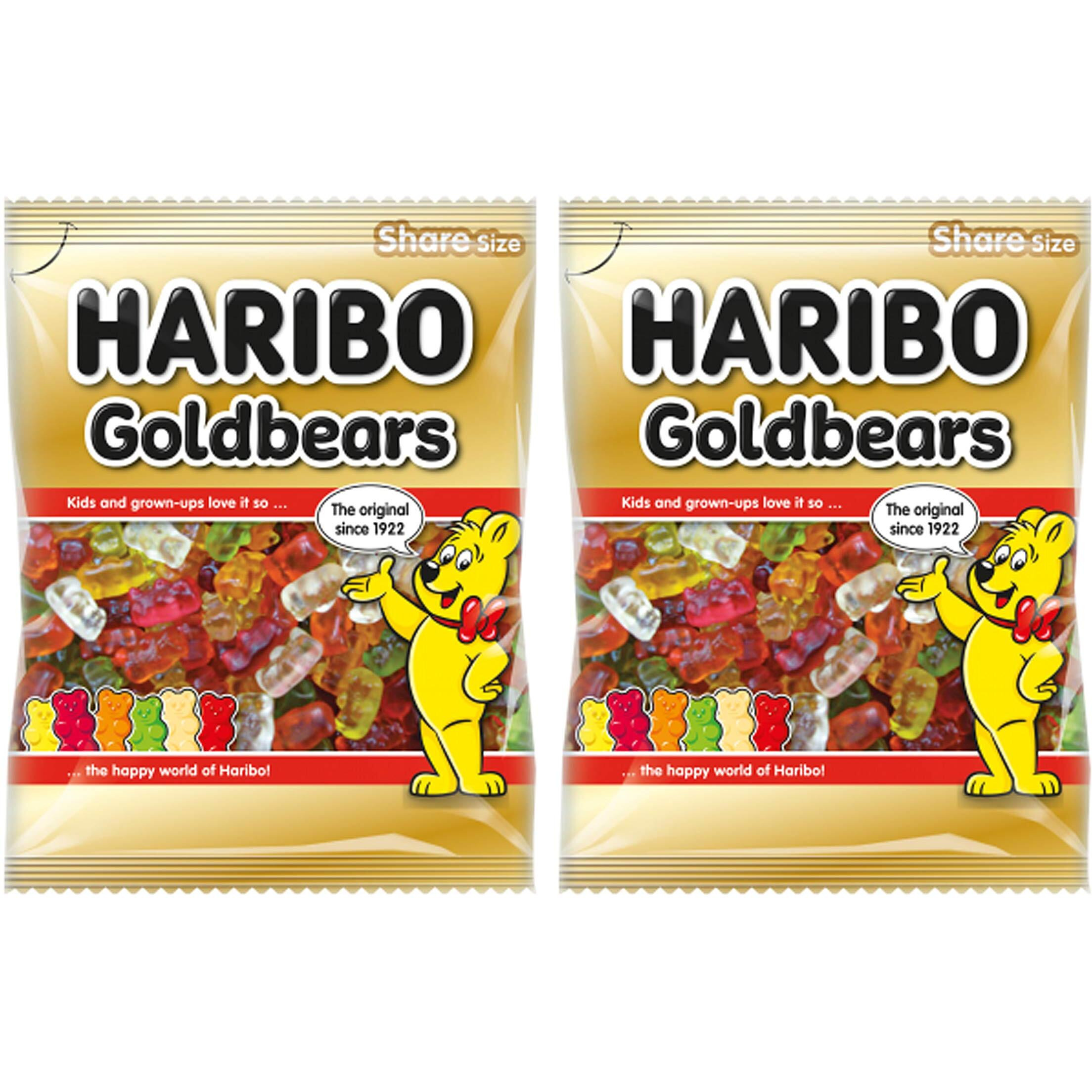 FOOD LIBRARY THE MAGIC OF NATURE Haribo Gold Bears, 140 G, 2 Pack - Pineapple
