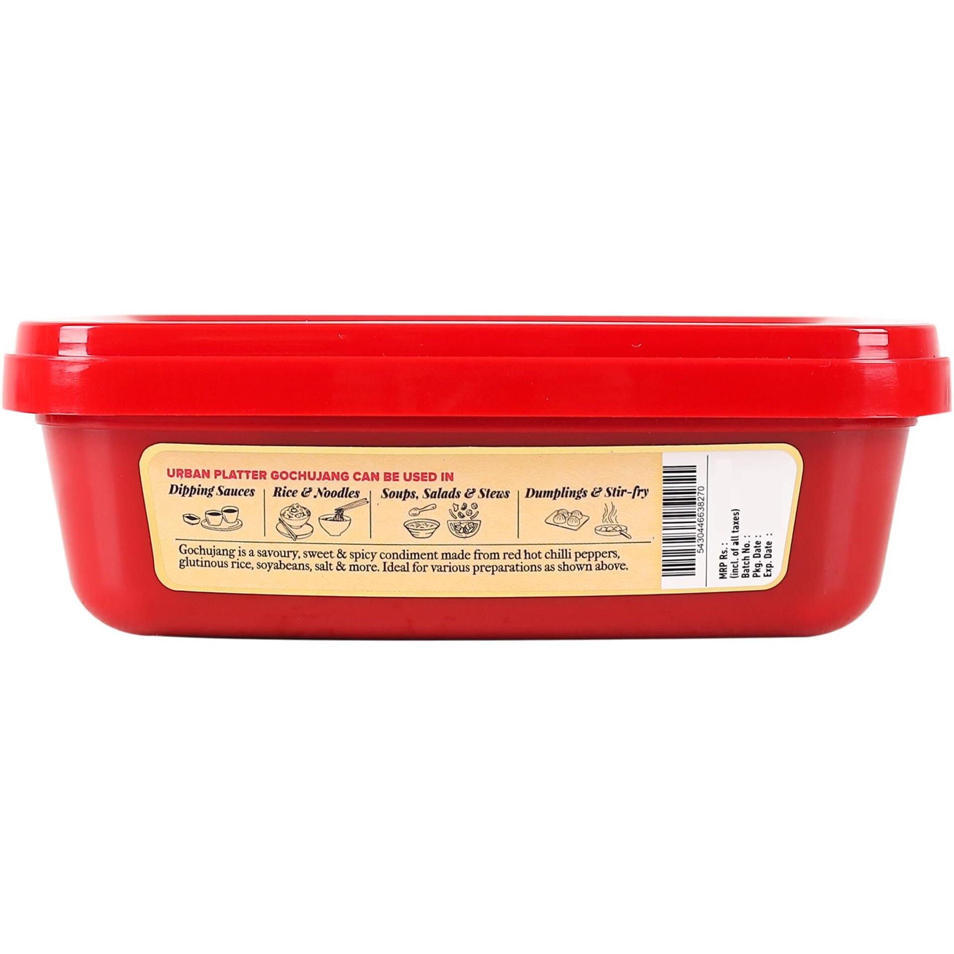 Urban Platter Classic Korean Gochujang, 170g [Hot Chilli Paste, Thick and Smooth, Unique Umami Flavour]