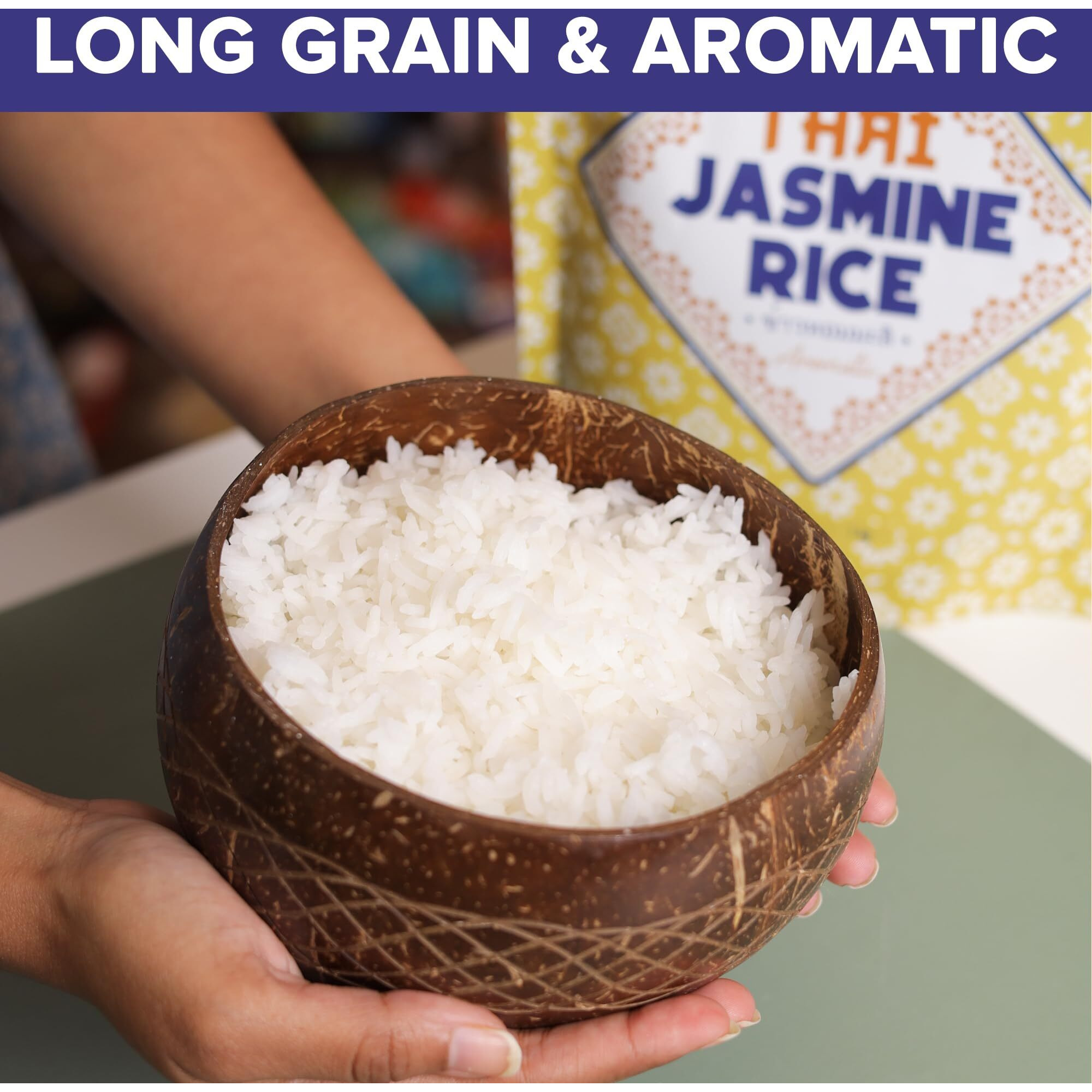 Urban Platter Thai Jasmine Rice, 300g (Long Grain | Aromatic and Soft | Thai Cuisine)
