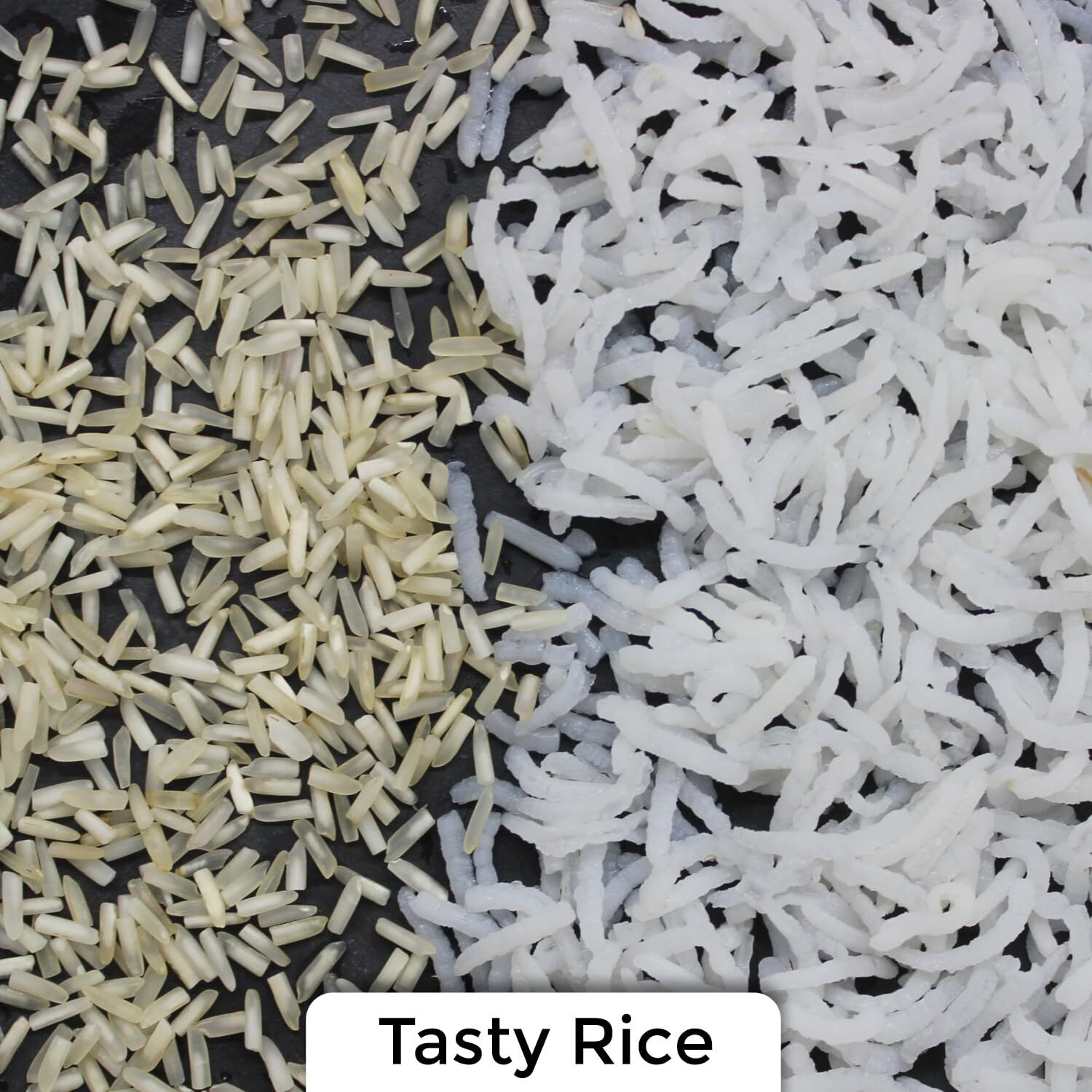 Pansari Tasty Tibar Basmati Rice with Great Taste and Aroma|Broken Rice and Fortified|Perfect fit for Everyday Consumption Basmati Rice- 5kg