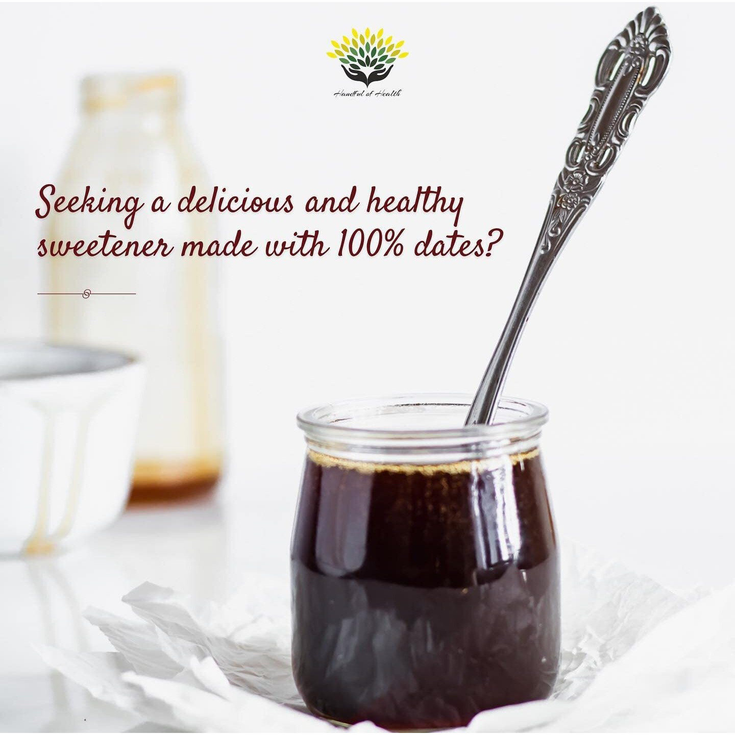 Al Barakah Arabian Date Syrup 400g | All Natural | No Added Sugar | No Preservatives | Vegan | Plant-Based | Non-GMO | Khajur | Khajoor | Healthy Sweetener | Natural Sweetness | Nutrient-Rich | Organic