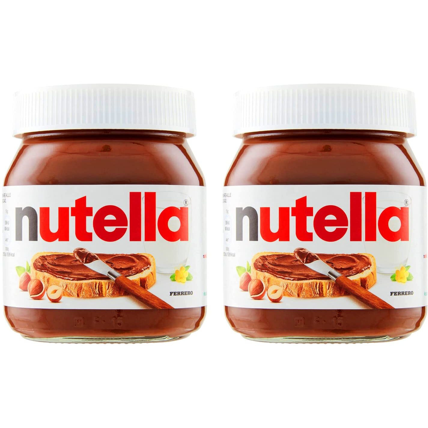 Nutella Hazelnut Spread with Cocoa (350g) - Pack Of 2