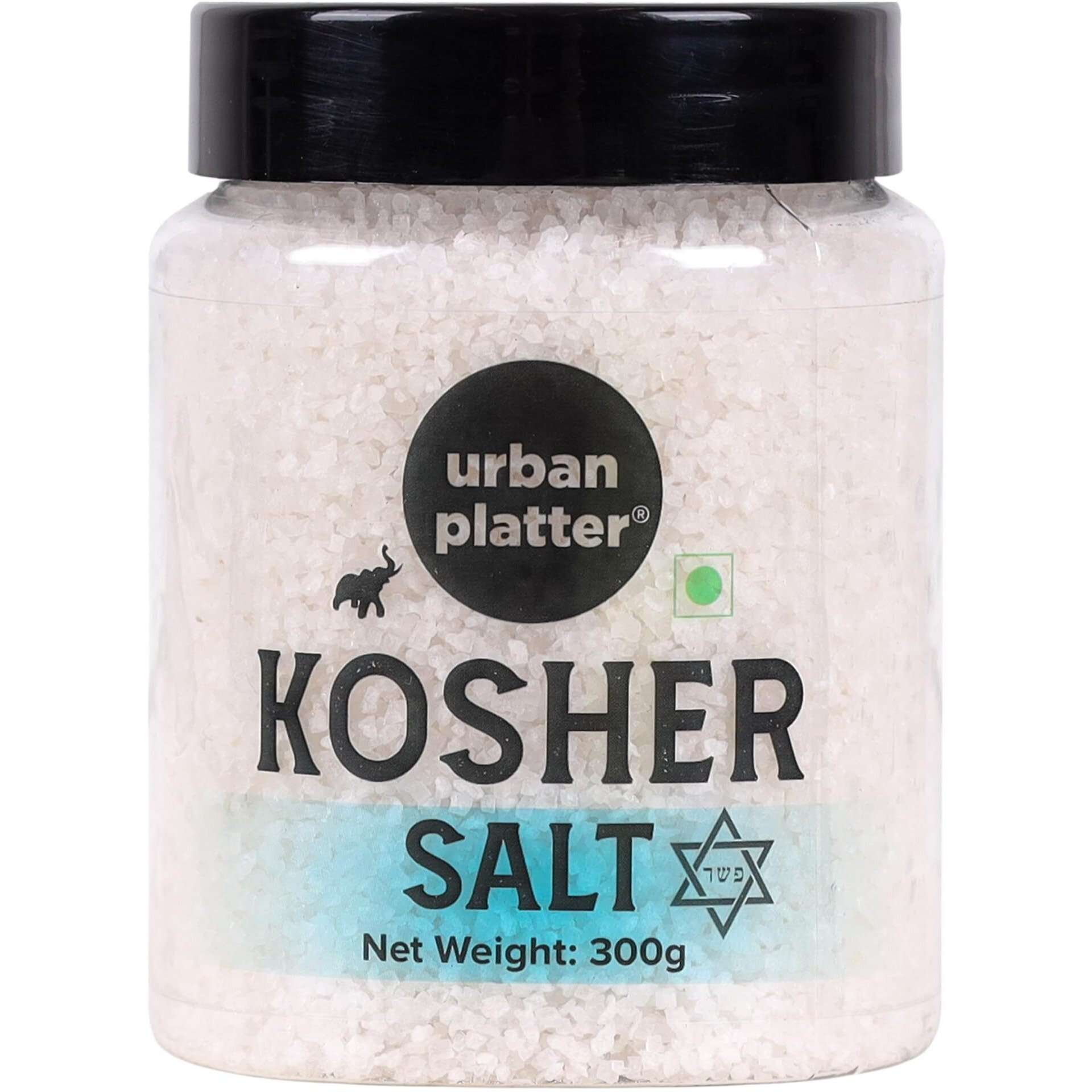 Urban Platter Kosher Salt, 300g / 10.8oz [All Natural & Coarse]