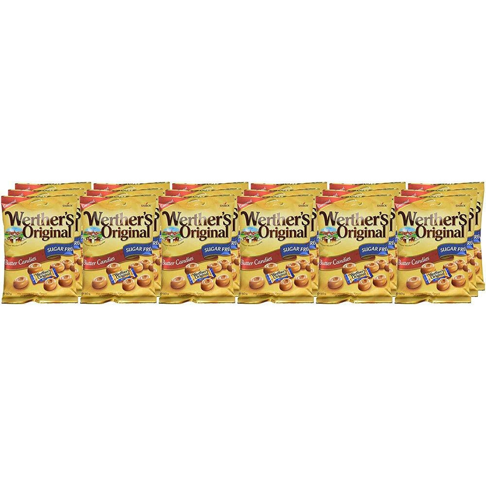 Storck Werthers Original Sugar Free Butter Candies, 80gm