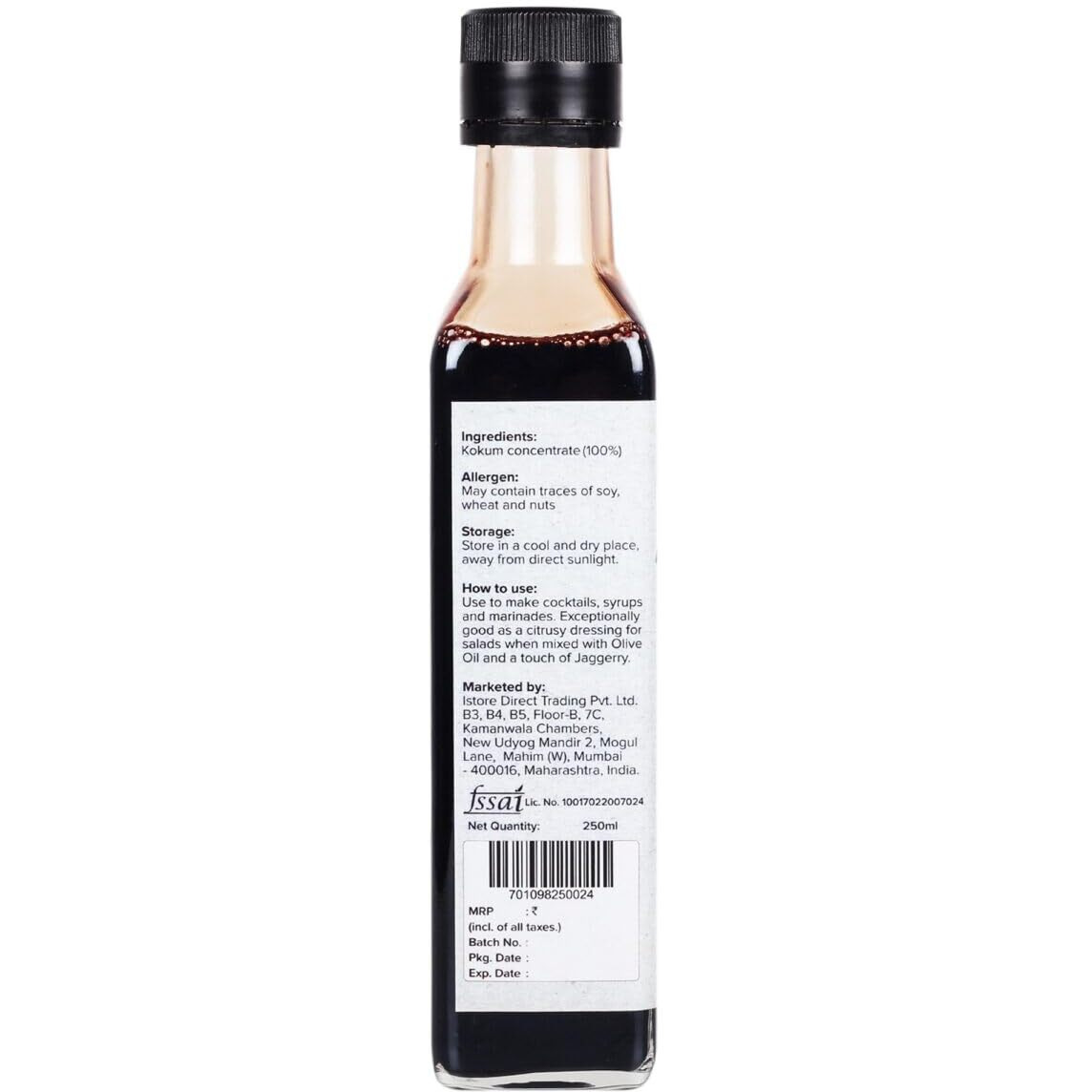 Urban Platter Kokum Juice Concentrate, 500ml / 17oz [Unsweetened, Unsalted and Appetizer]