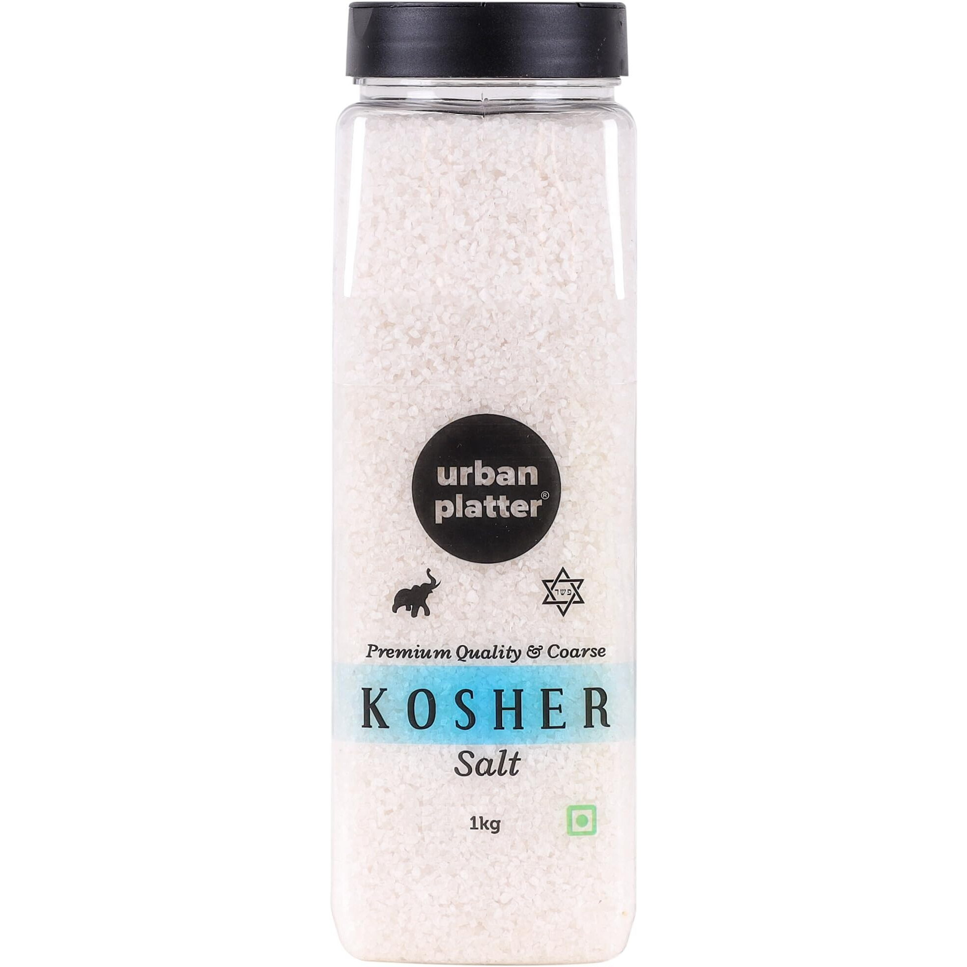 Urban Platter Kosher Salt, 1Kg / 35.2oz [All Natural & Coarse]