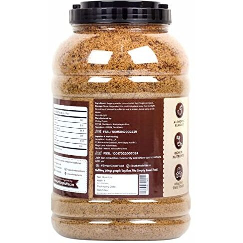 Urban Platter Jaggery Powder, 3Kg