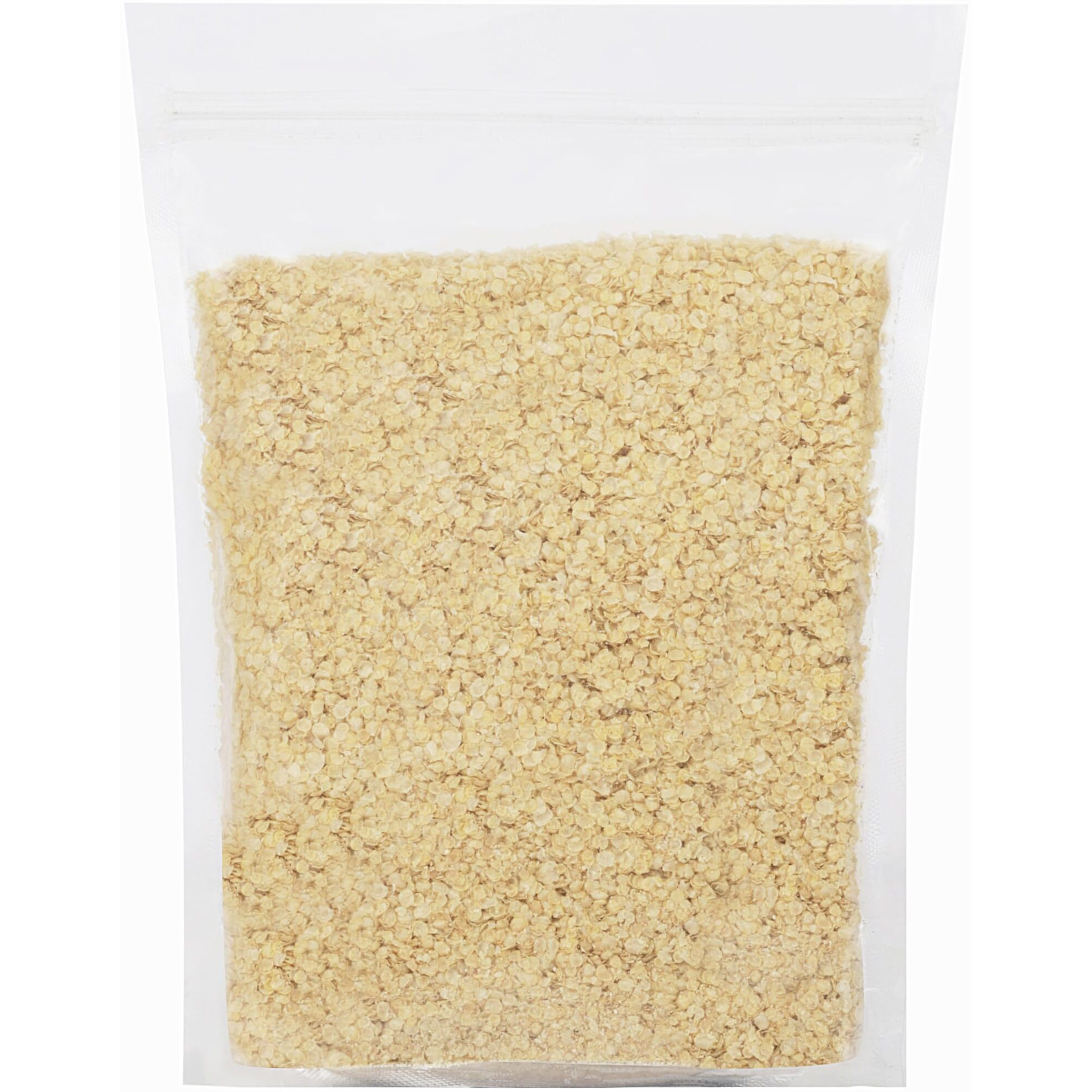 GreenHabit Foxtail Millet Flakes 1kg - Nutritious and Gluten-Free Millets Cereals a.k.a Kangni Millet Poha- High Fiber Breakfast - (Foxtail Millet Flake, 1 kg)
