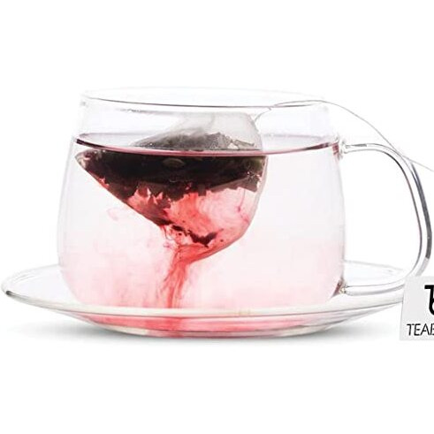 Teabox Hibiscus Lemongrass Tisane 25 Pieces | A Citrusy Tsane Hibiscus, Lemongrass And Licorice