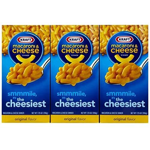 Kraft Combo Macroni and Cheese The Cheesiest, 206g (Pack of 3)