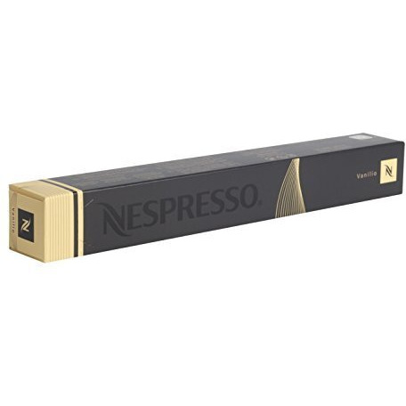 Nespresso Vanilio Capsules Espresso Lungo (50 Pods) - 5 Sticks, 200 Gram