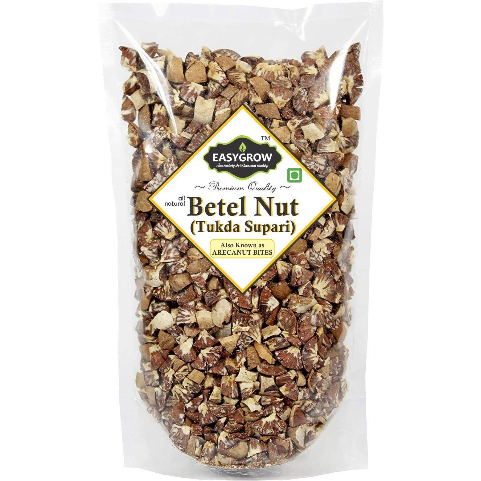 Easygrow Supari Tukda/Betel Nut/Arecanut Bites/Kachhe Supari Tukda/Tukda Supari - 200gm
