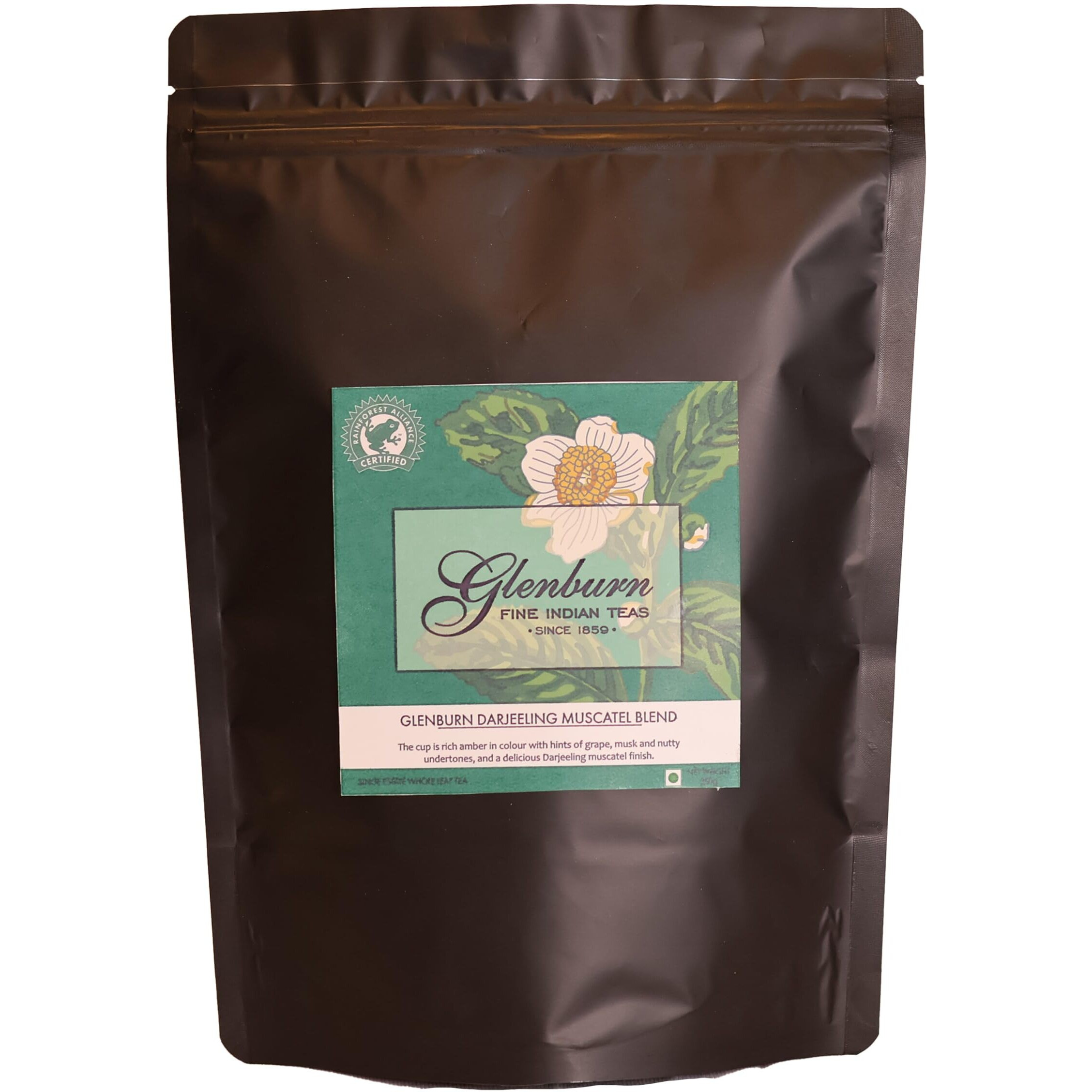 Glenburn Tea Direct Darjeeling Black Tea Muscatel Blend, Loose-Leaf 250 Gram