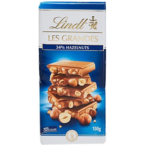 Lindt Grand Milk Chocolate, Hazel Nut, 150Gm