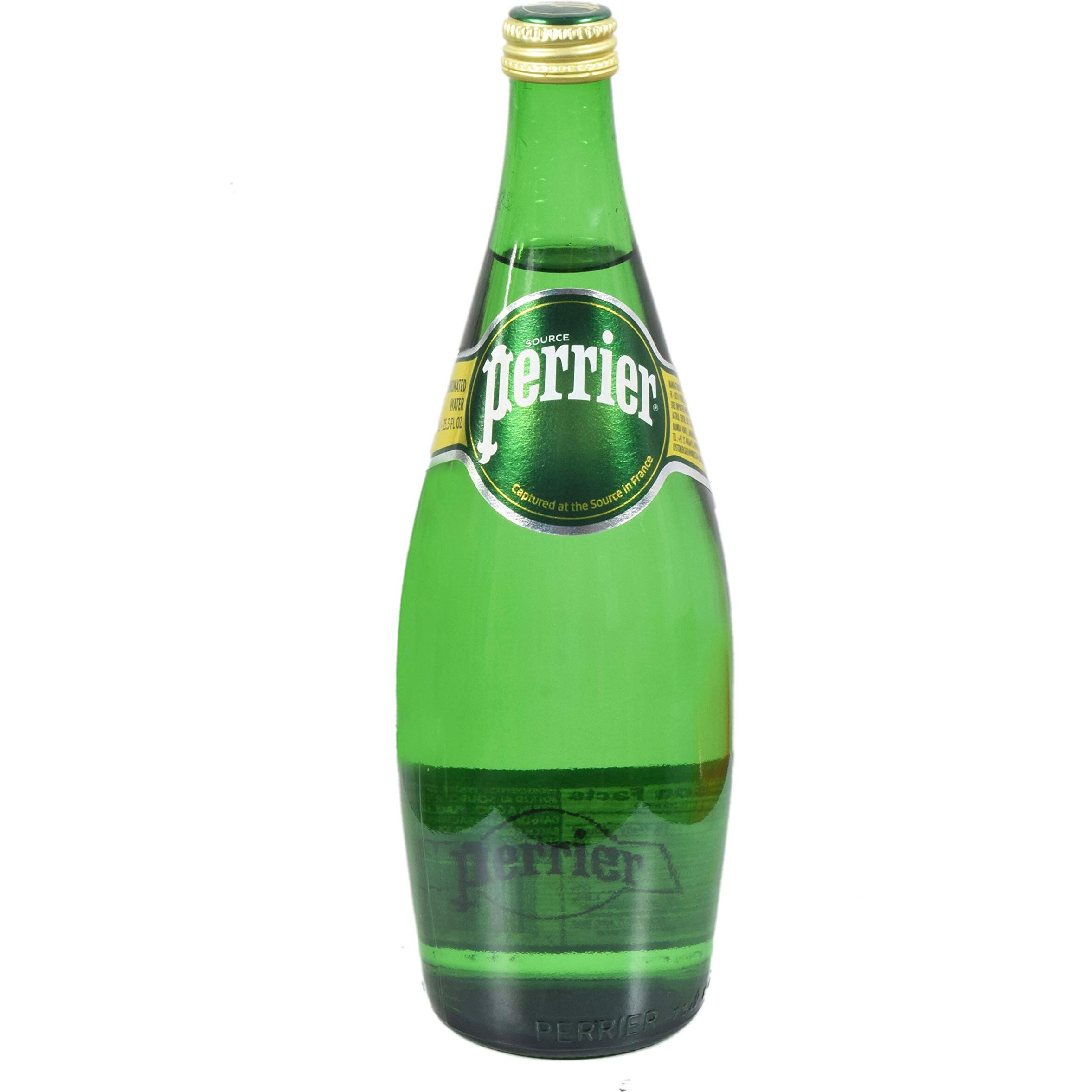 Perrier Carbonated Water (Sparkling Water) 750ml Glass Bottle
