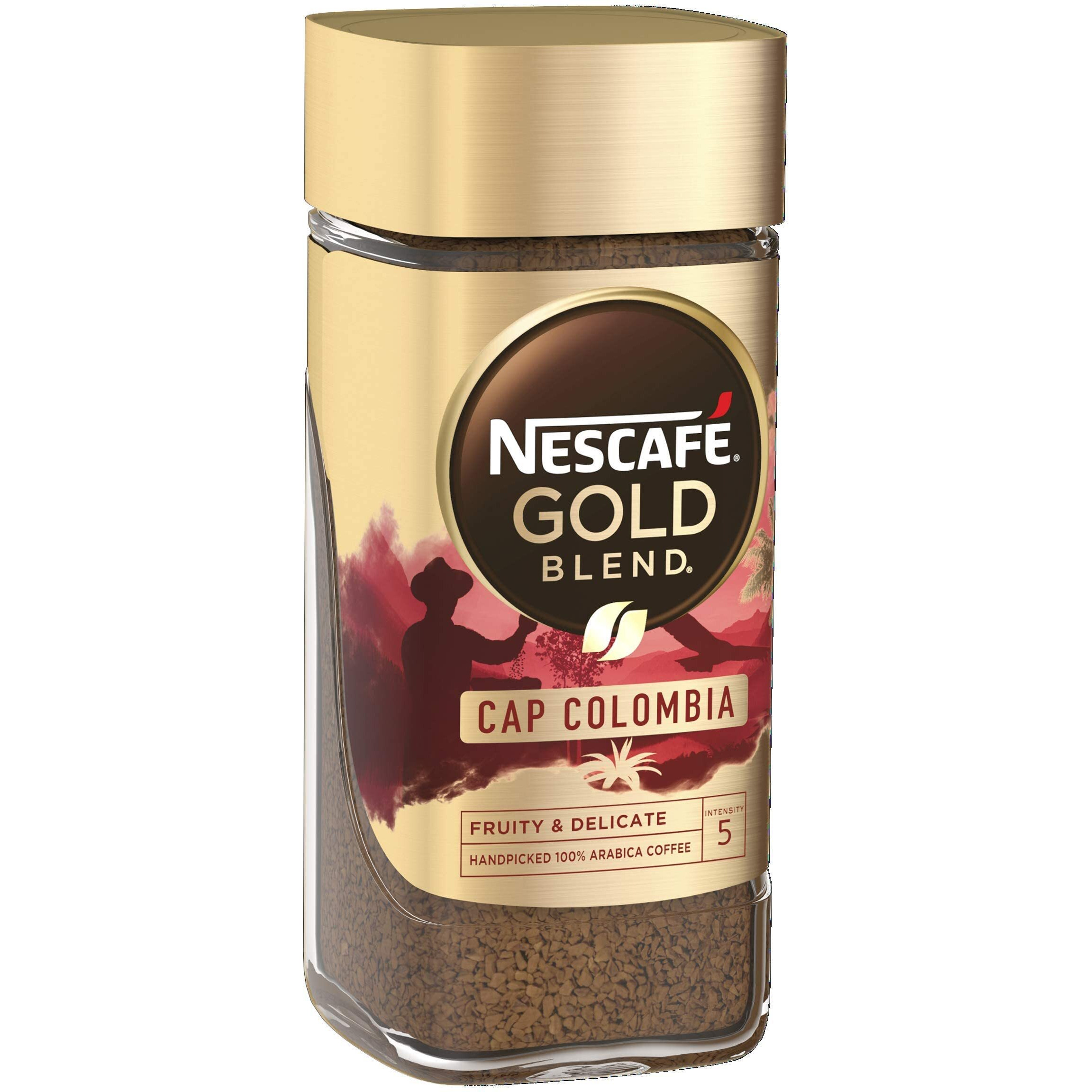 Nescafe Cap Colombia Ground Coffee, 3.53 Oz / 100 G - Jar