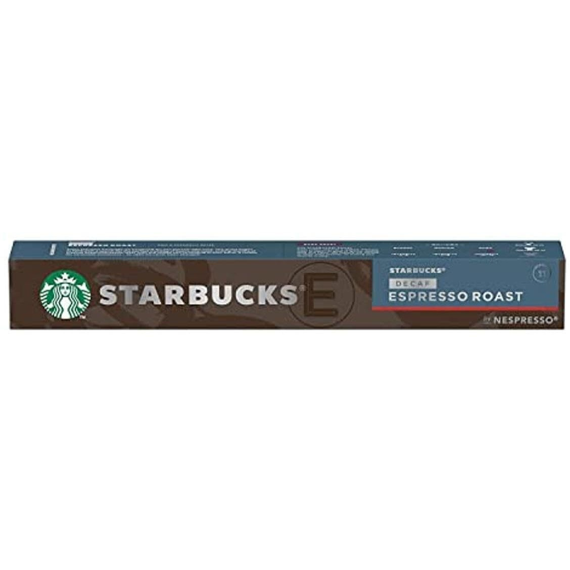 Starbucks Decaf Espresso Roast by Nespresso, 2.01 oz  57 g