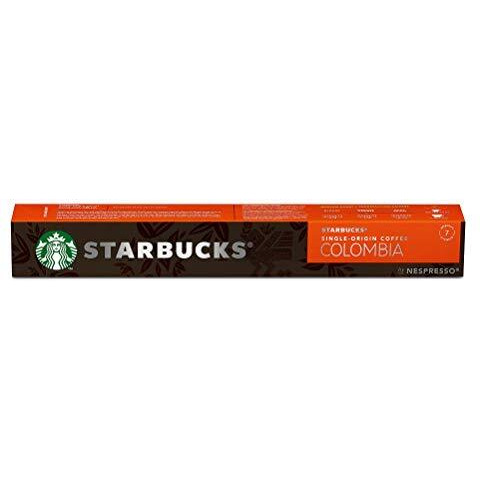 Starbucks by Nespresso Single Origin Colombia Coffee Pods 10 Capsules,57 Grams