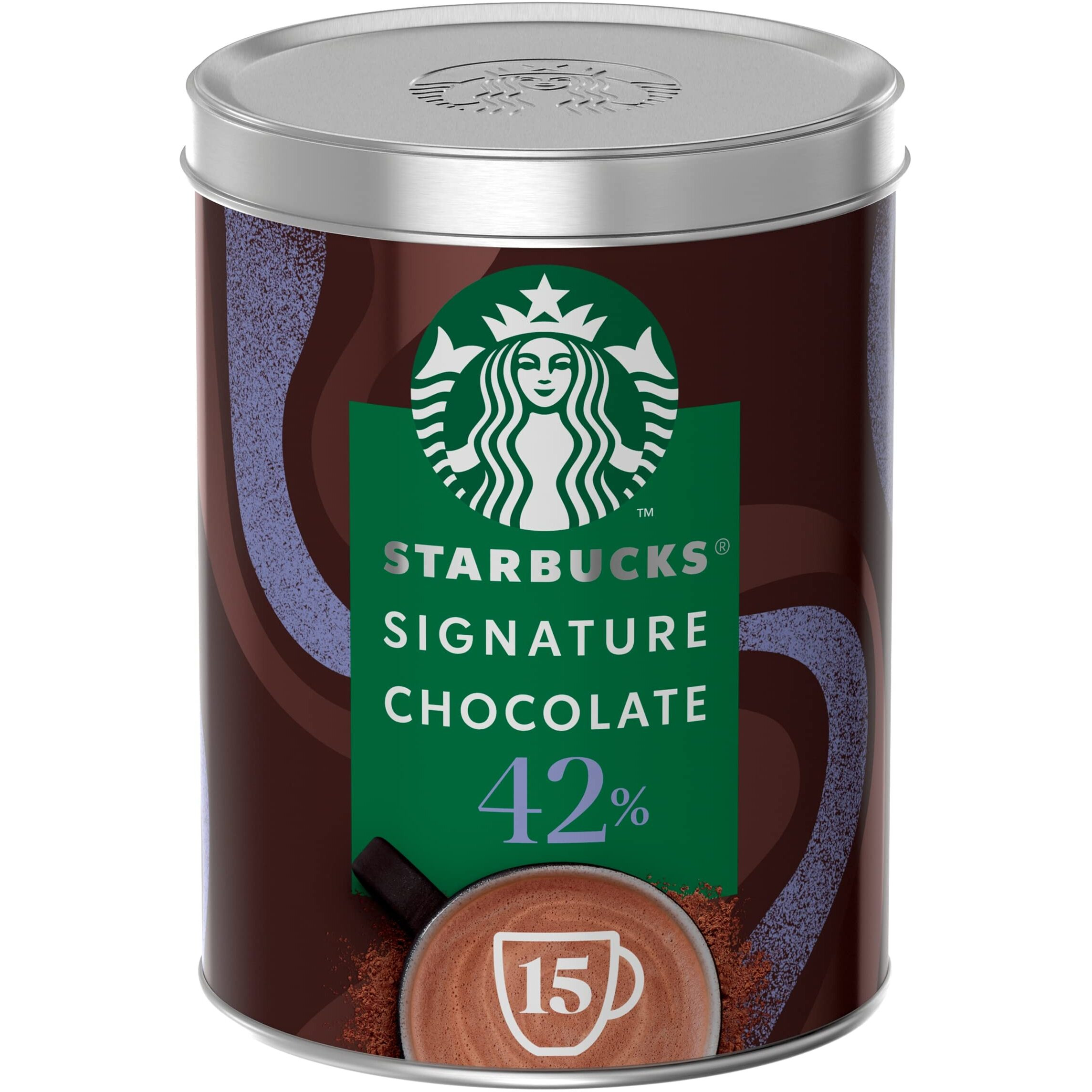 Starbucks Signature Chocolate 42% Velvety &Smooth Cocoa Powder TIN 330G