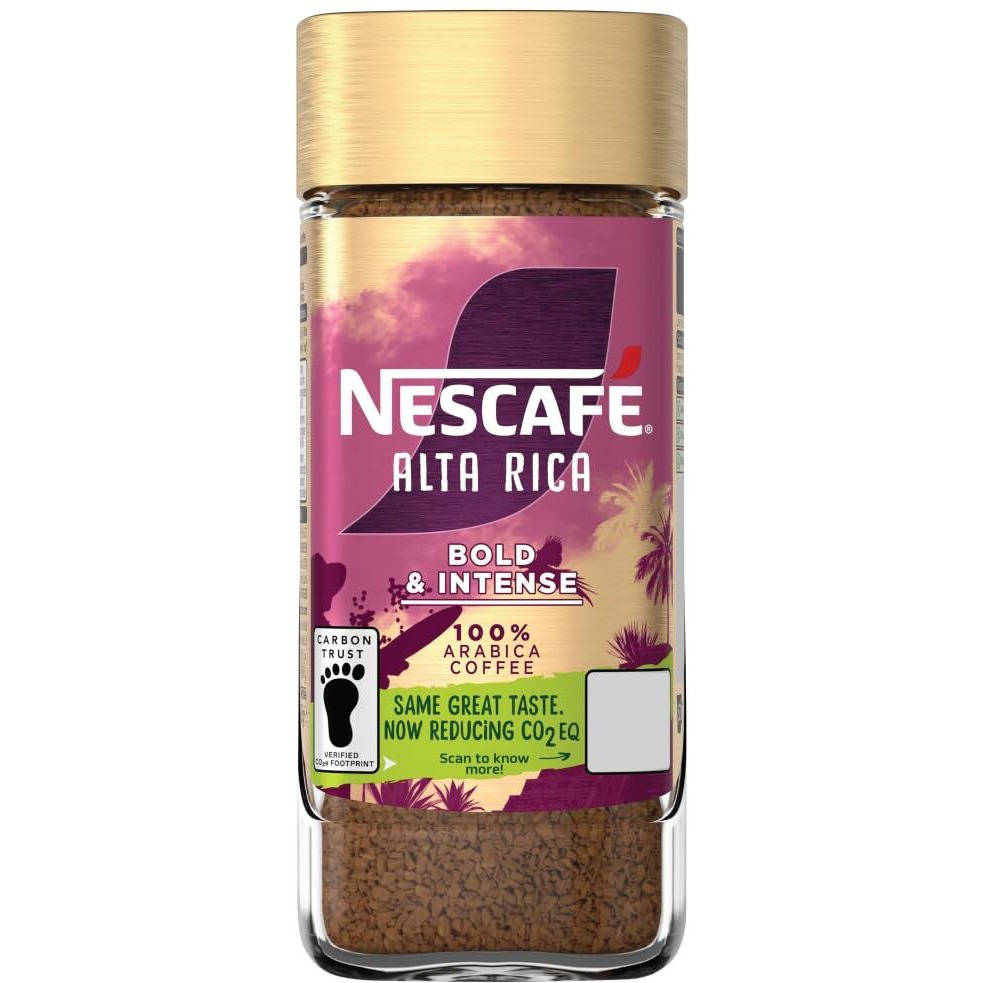 Nescafe Gold Blend Alta Rica Coffee, 3.35 Oz 95 Gram, Powder, Bottle