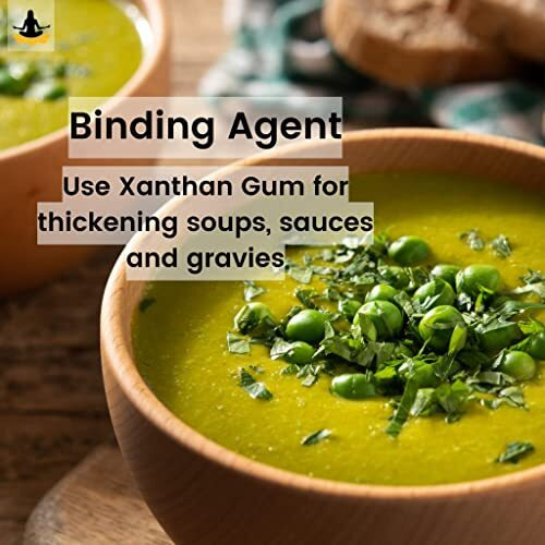 Sattvic Foods Xanthan Gum (100 g) Gluten-Free Stabilizer, Emulsifier & Vegan Thickener | NON-GMO | Keto-Friendly | Essential in Gluten-Free Baking, Use in Gravies, Sauces, Salad Dressings