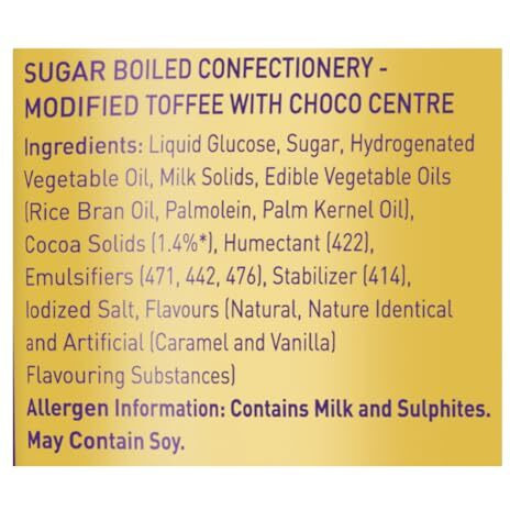 Cadbury Choclairs Gold Candy, 520 gram (100 Candies), chocolatecaramel