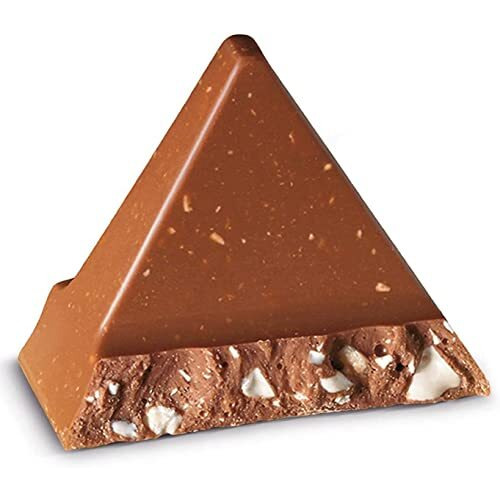 Toblerone of Switzerland Milk Chocolate with Honey and Almond Nougat, 200 Grams