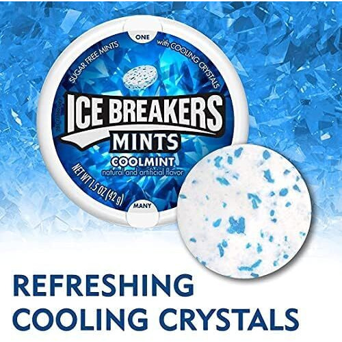 Ice Breakers Coolmint Sugar Free Mints 42 Grams