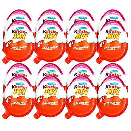 Kinder Joy Chocolates for Girls, 16 Pieces, 320 Grams